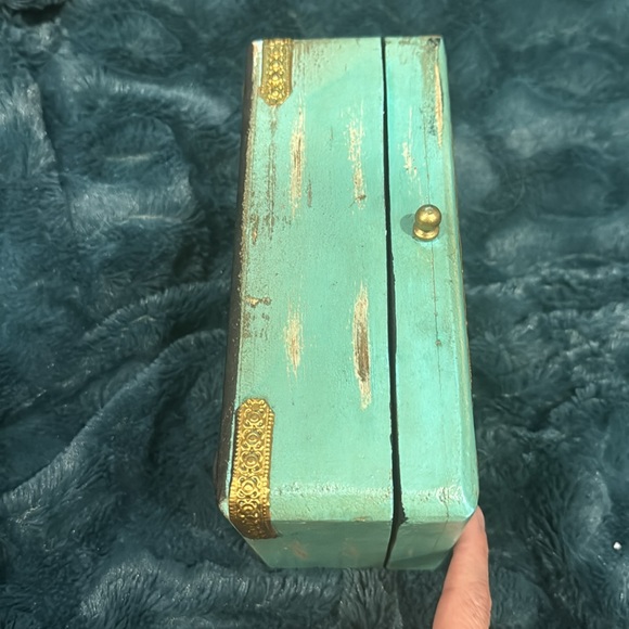 Decorative jewelry box, wooden - Picture 3 of 4